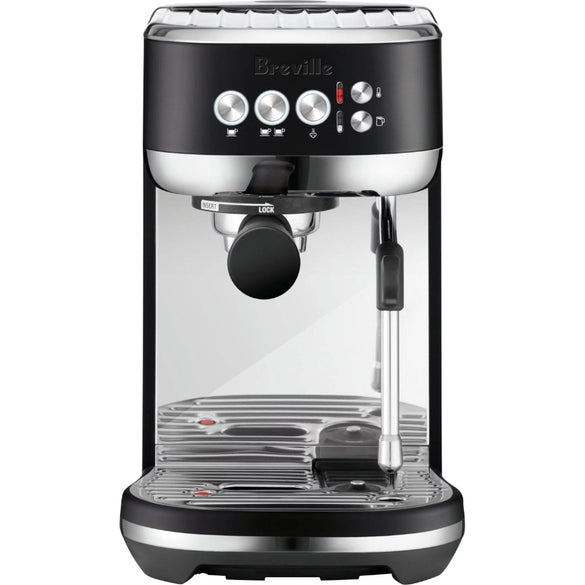 Breville The Bambino Plus Espresso Machine, Black Truffle-BES500BTR1BUS1