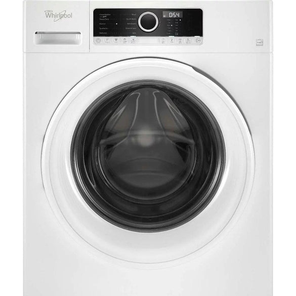 Whirlpool – 1.9 Cu. Ft. High Efficiency Stackable Front-Load Washer with Detergent Dosing Aid – White