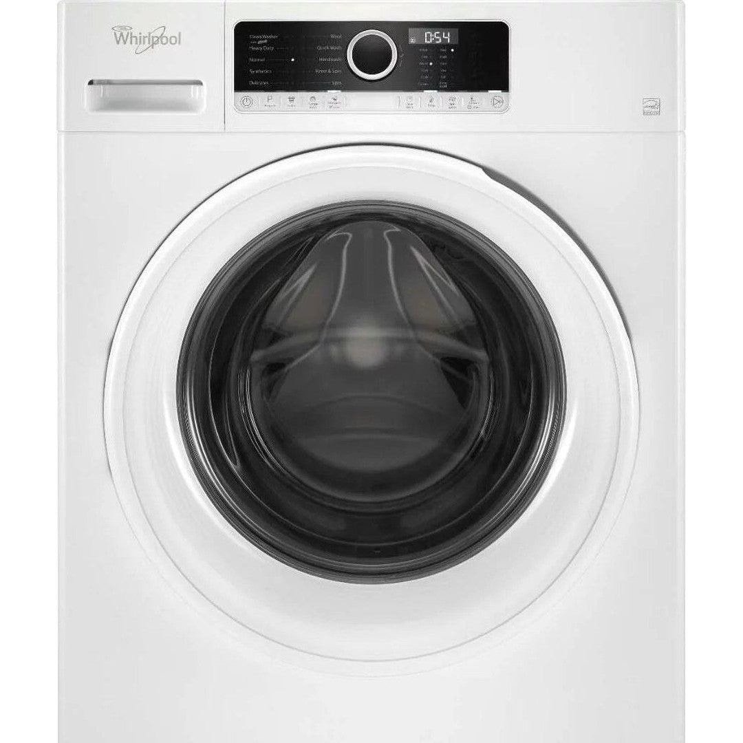 Whirlpool – 1.9 Cu. Ft. High Efficiency Stackable Front-Load Washer with Detergent Dosing Aid – White