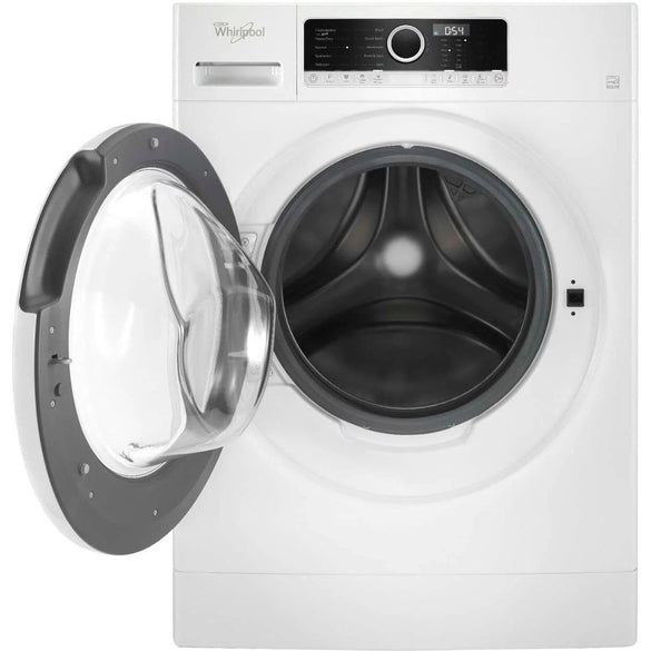 Whirlpool – 1.9 Cu. Ft. High Efficiency Stackable Front-Load Washer with Detergent Dosing Aid – White