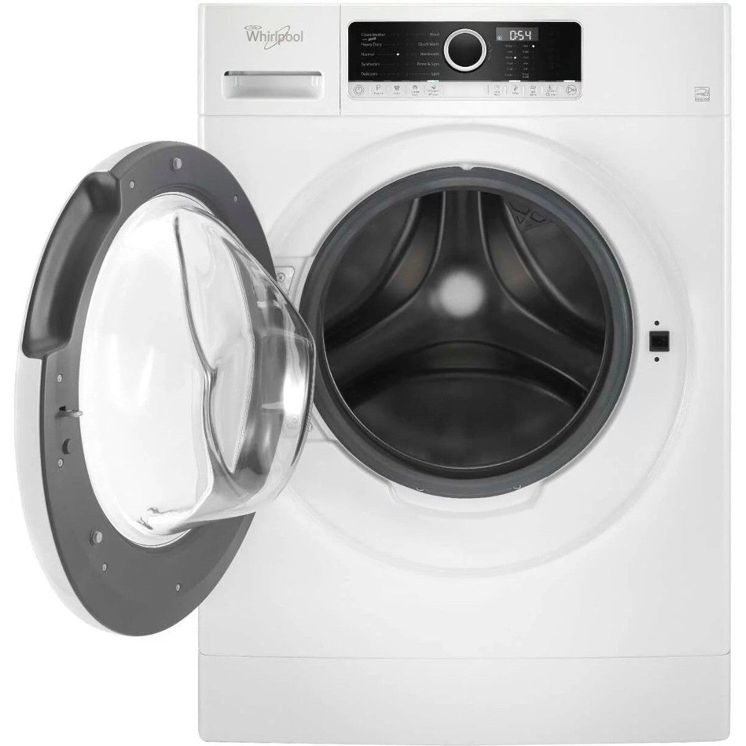 Whirlpool – 1.9 Cu. Ft. High Efficiency Stackable Front-Load Washer with Detergent Dosing Aid – White