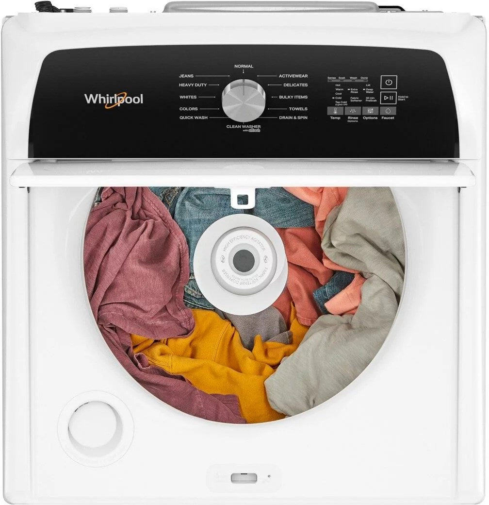 Whirlpool – 4.5 Cu. Ft. Top Load Washer with Built-In Water Faucet – White