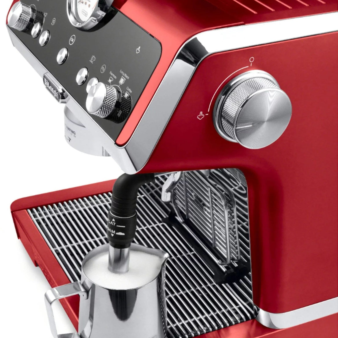 De’Longhi – La Specialista Prestigio Espresso Machine with Active Temperature Control and Dual Heating System – Red