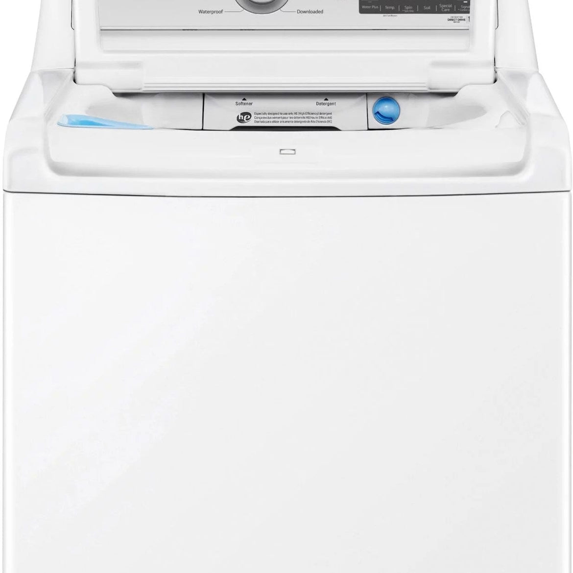 LG – 5.5 Cu. Ft. Smart Top Load Washer with TurboWash3D – White