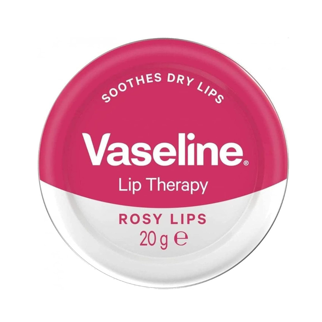 Vaseline Lip Therapy Lip Balm Rose and Almond Oil 20 G