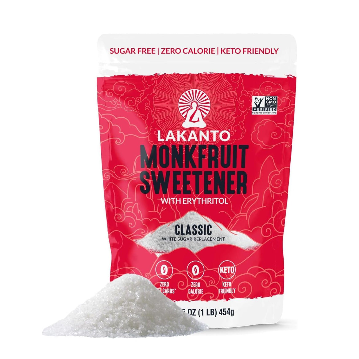Lakanto - Monkfruit Sweetener Classic 1 Lb. 181088