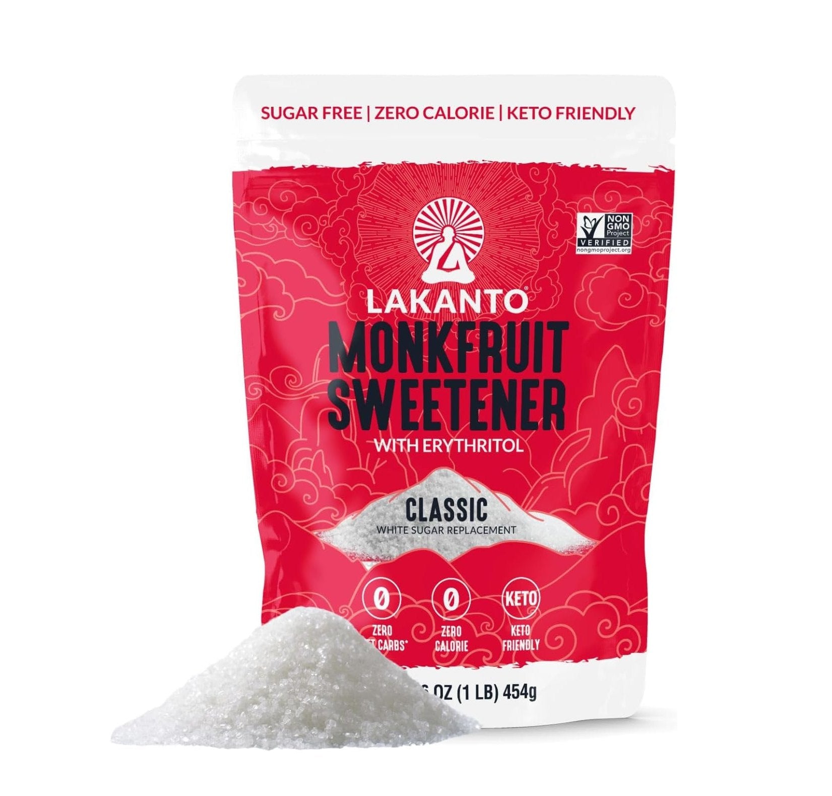 Lakanto - Monkfruit Sweetener Classic 1 Lb. 181088