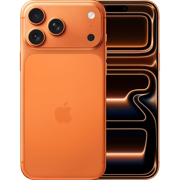Apple iPhone 17 Pro Max 256 GB: 6.9-inch Display with ProMotion, A19 Pro Chip, Best Battery Life in Any iPhone Ever, Pro Fusion Camera System, Center Stage Front Camera; Cosmic Orange
