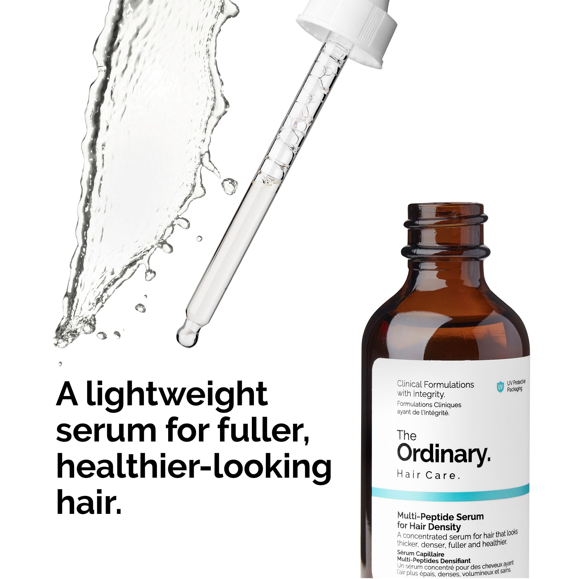 The Ordinary Multi-Peptide Serum for Hair Density, Peptide-Powered Formula for Thicker, Fuller Looking Hair
