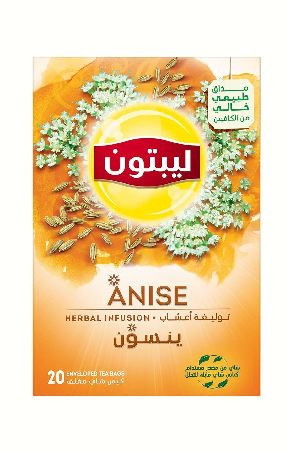Lipton Herbal Infusion Tea Bags - Anise, 20s