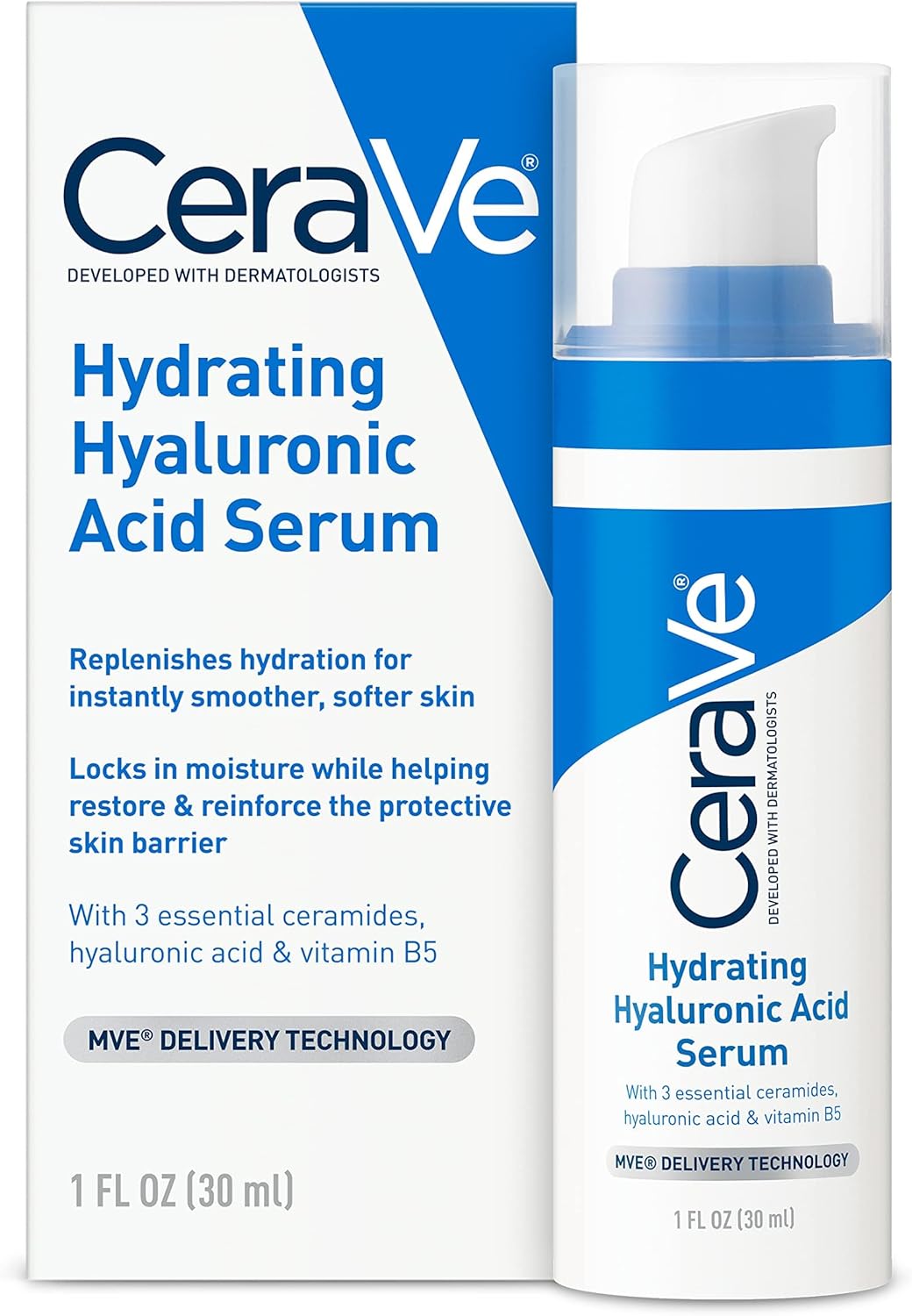 Cerave Hydrating Hyaluronic Acid Serum for Dry Skin 30ml