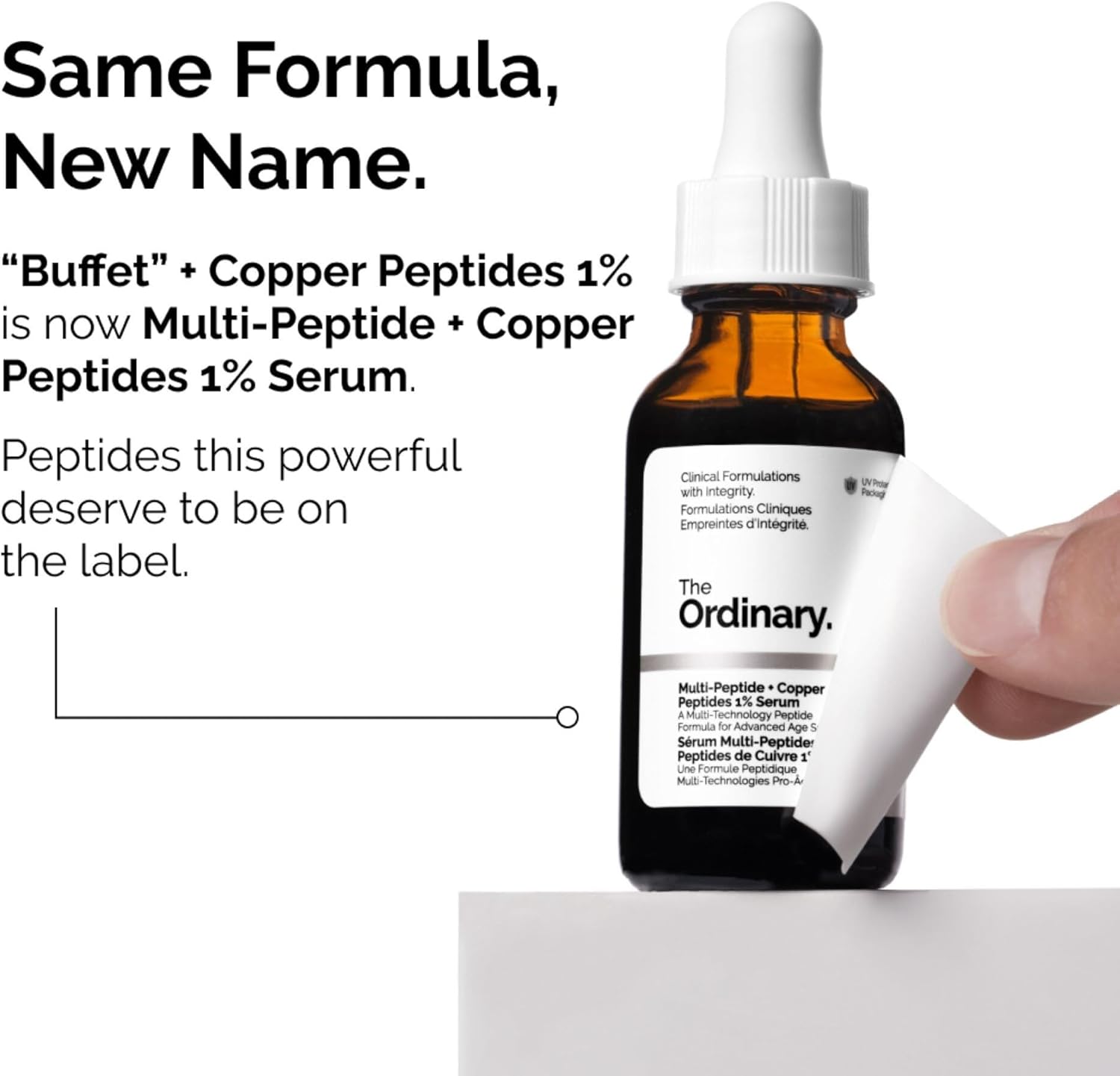 Multi-Peptide + Copper Peptides 1%, Anti-Aging Serum for Fine Lines and Skin Elasticity, 30ml