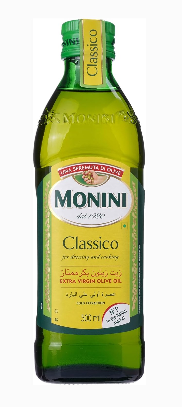 Monini Classico Extar Virgin Olive Oil No 1 in Italy 500 ml