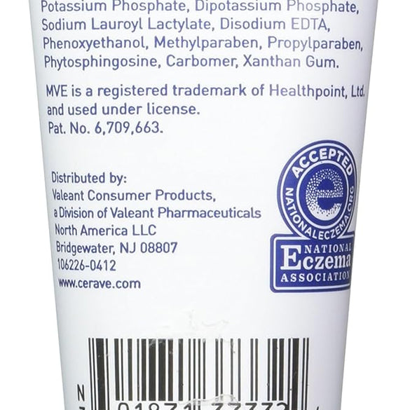 CeraVe Moisturizing Cream, Body and Face Moisturizer for Dry Skin, Body Cream with Hyaluronic Acid and Ceramides, 19 Ounce