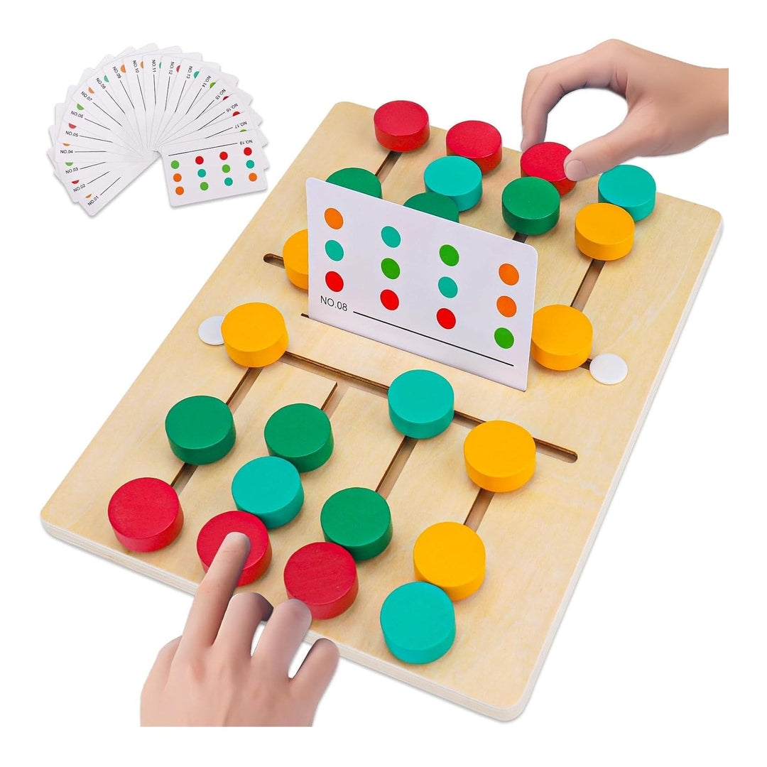 Color & Shape Matching Puzzle for Two-Player