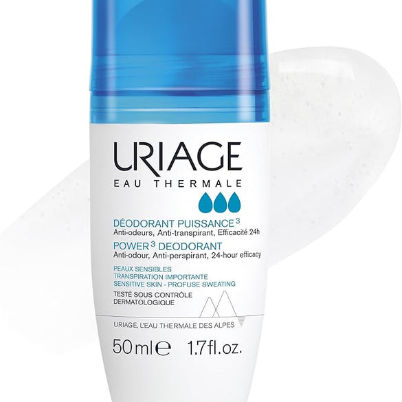 Uriage Roll On Deodorant For Women, 50Ml - Heavy
