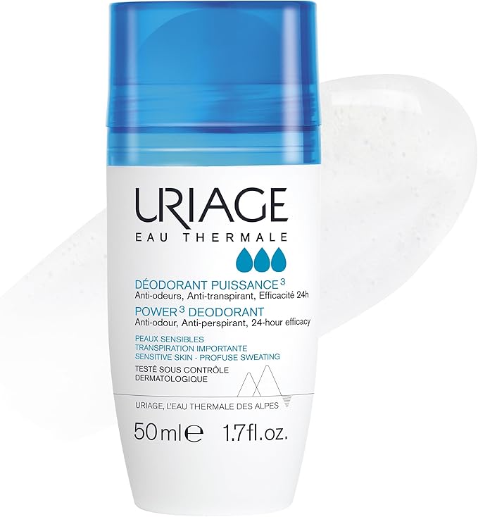 Uriage Roll On Deodorant For Women, 50Ml - Heavy