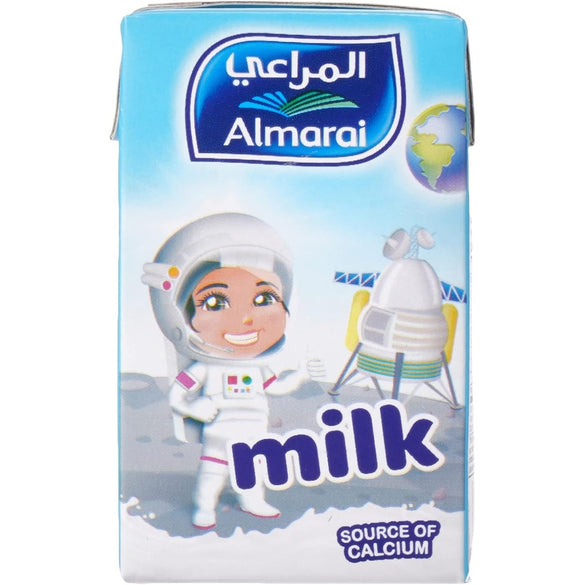 Almarai long life full fat nijoom milk, 18 x 150 ml - pack of 1