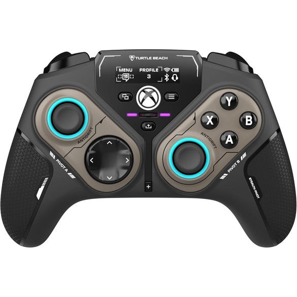 Turtle Beach Stealth Pivot Wireless Smart Game Controller - Windows PC, Xbox Series X|S, Xbox One, Android – Rotating Modules, Display Dashboard, Hall-Effect Sticks, Remappable Buttons, Bluetooth