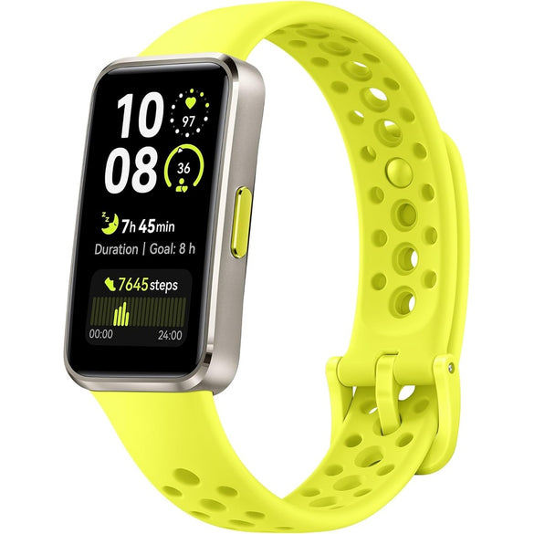 HUAWEI Band 10 Smartwatch with AI-powered Fitness Monitoring, Pro-Level Sleep Analysis, Emotional Wellbeing Assistant, Streamlined Metallic Design, Fast Charging,iOS & Android, HUAWEI Care+, Pink