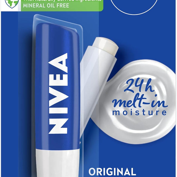 Nivea Original Care Lip Balm, 4.8g