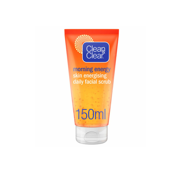 Clean & Clear Daily Facial Scrub Morning Energy Skin Energising - 150ml