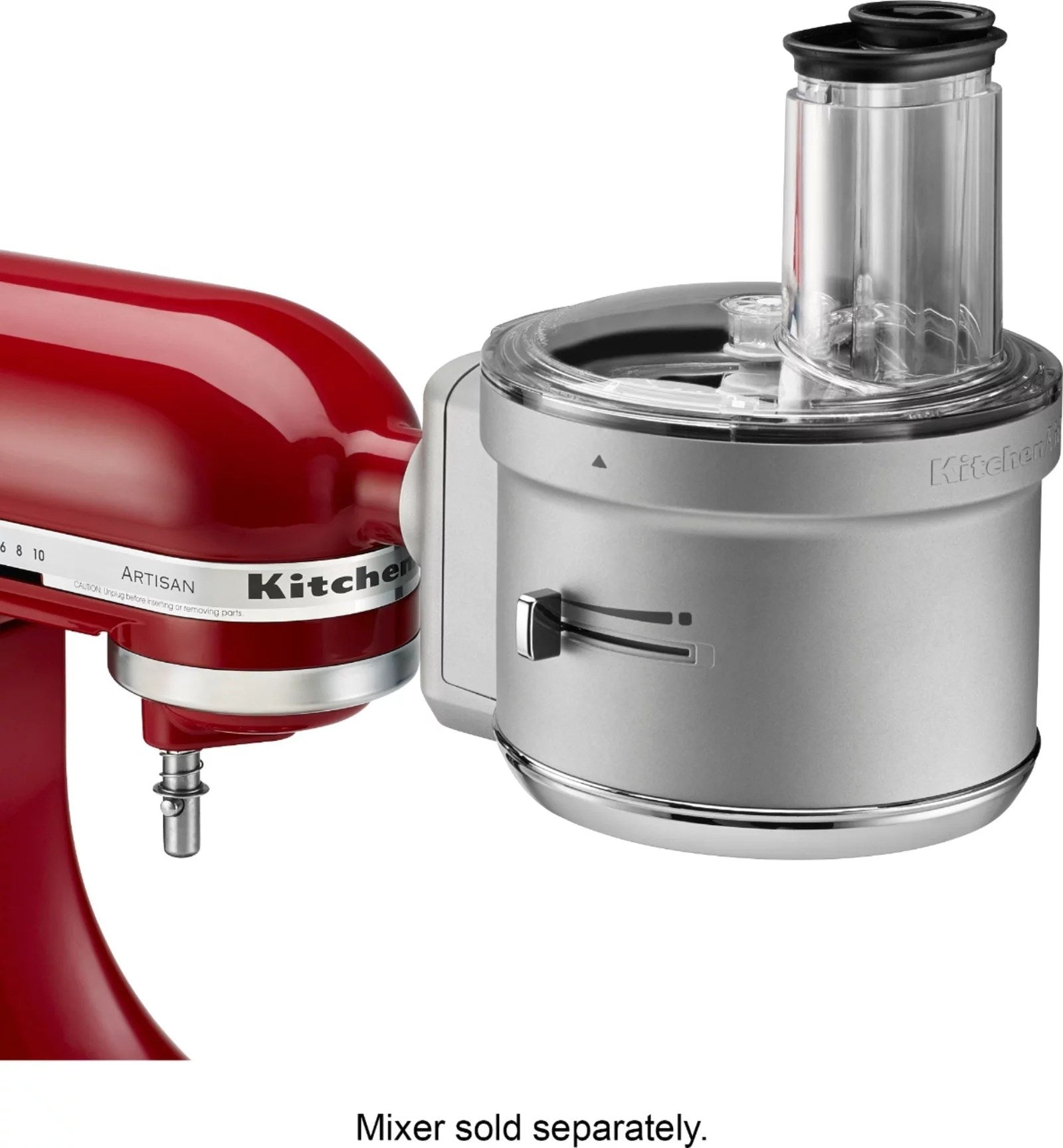 KitchenAid – KSM2FPA Food Processor Attachment Kit with Commercial Style Dicing – Silver