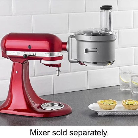 KitchenAid – KSM2FPA Food Processor Attachment Kit with Commercial Style Dicing – Silver