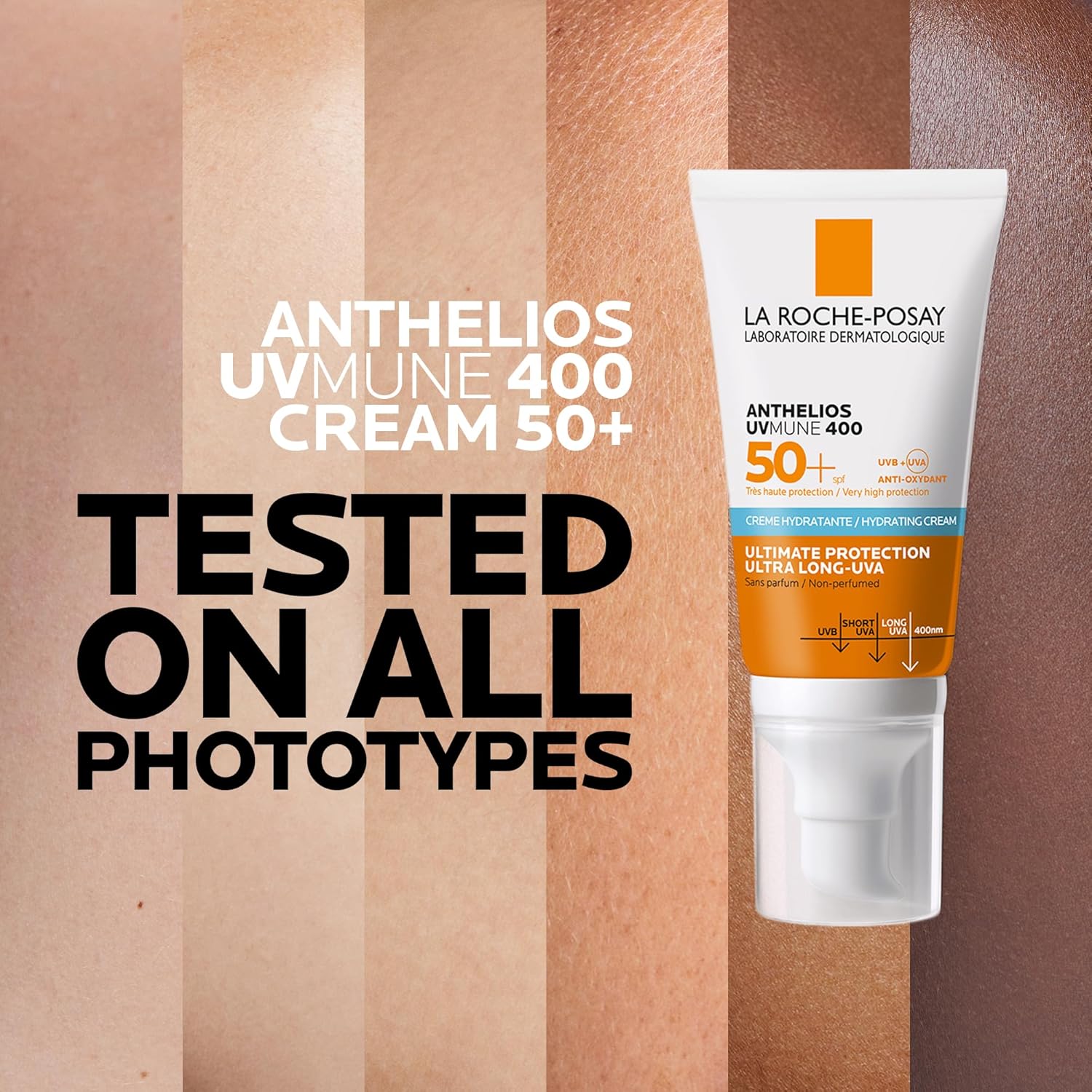 La Roche-Posay Anthelios UVMune 400 Moisturizing Sunscreen SPF50+ 50ml
