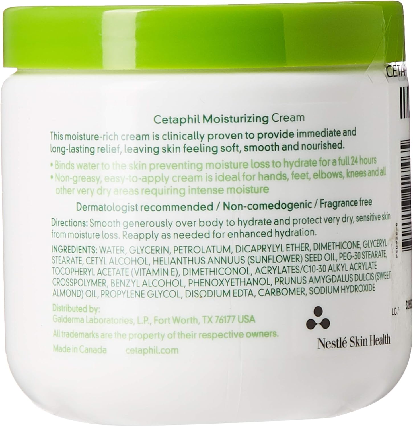 Cetaphil Moisturizing Cream 453g (Pack of 2)
