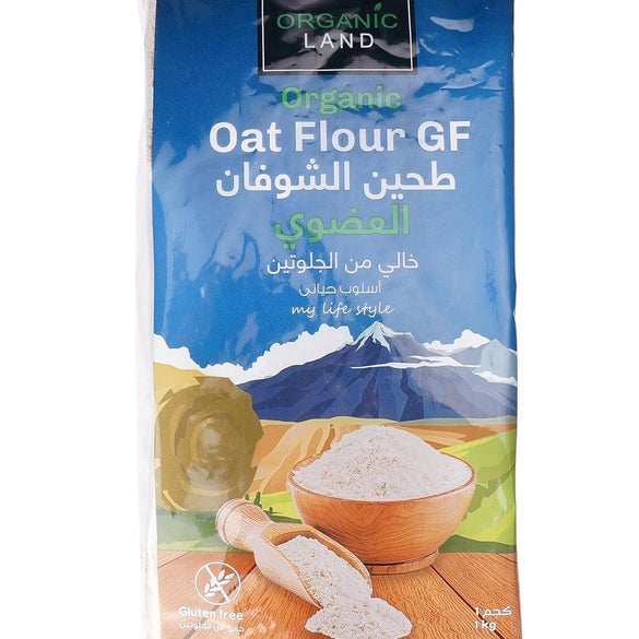 Organic Land Organic Oat Flour 1000 g