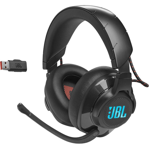 Jbl Quantum 350 Wireless Pc Gaming Headset With Detachable Boom Mic, Lossless 2.4Ghz Wireless, Cinematic Quantumsound Signature, 22H Battery, Memory Foam Comfort, Pc + Consoles Compatible - Black