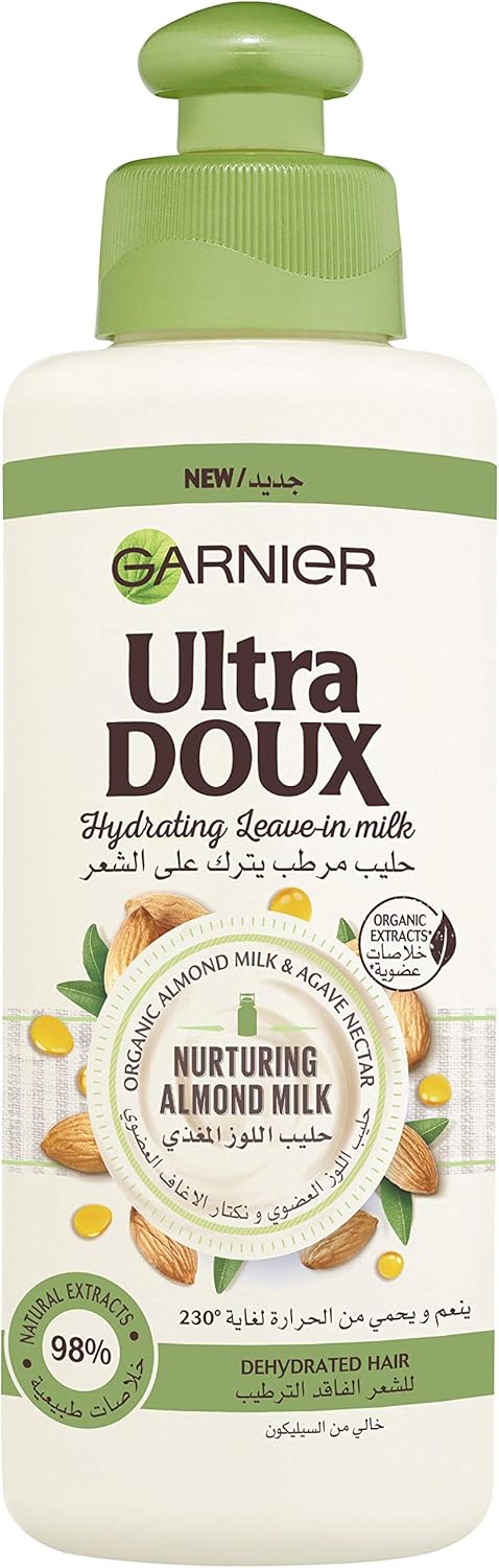Garnier Hydrating Leave-in-Cream, Intensely Nourishes and Revitalizes Hair 200ml