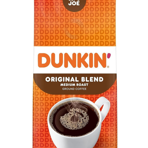 Dunkin' Coffee Original Blend Medium Roast Ground Coffee, 340g