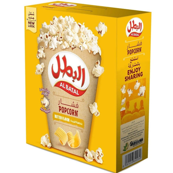 Al Batal Butter Popcorn, 11 X 23g - Pack of 1