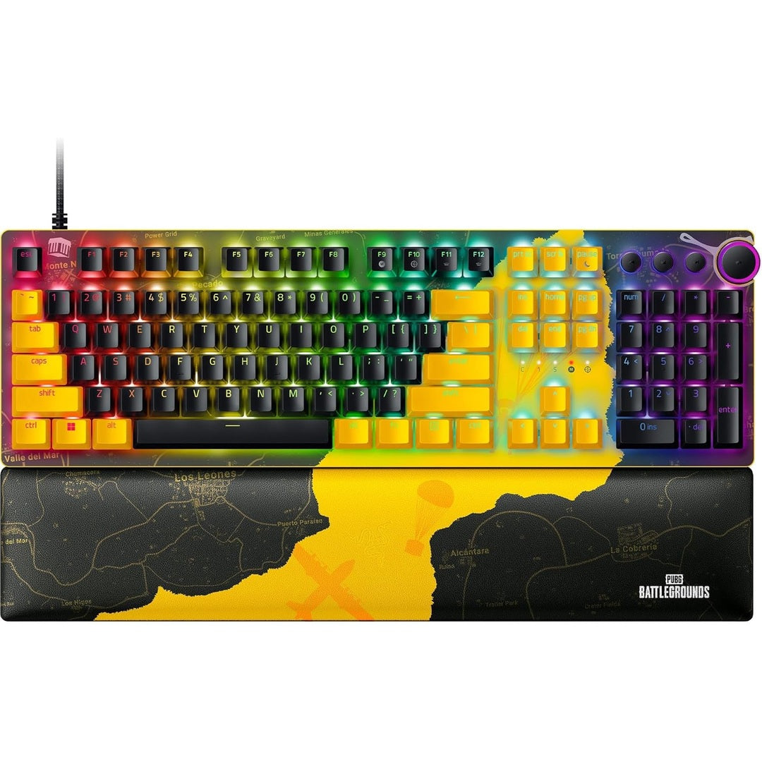 Razer Huntsman Mini 60% Compact Gaming Keyboard: Purple Switch, Clicky Optical-Mechanical Switches, Doubleshot PBT Keycaps, Detachable USB-C Cable, US Layout - Black