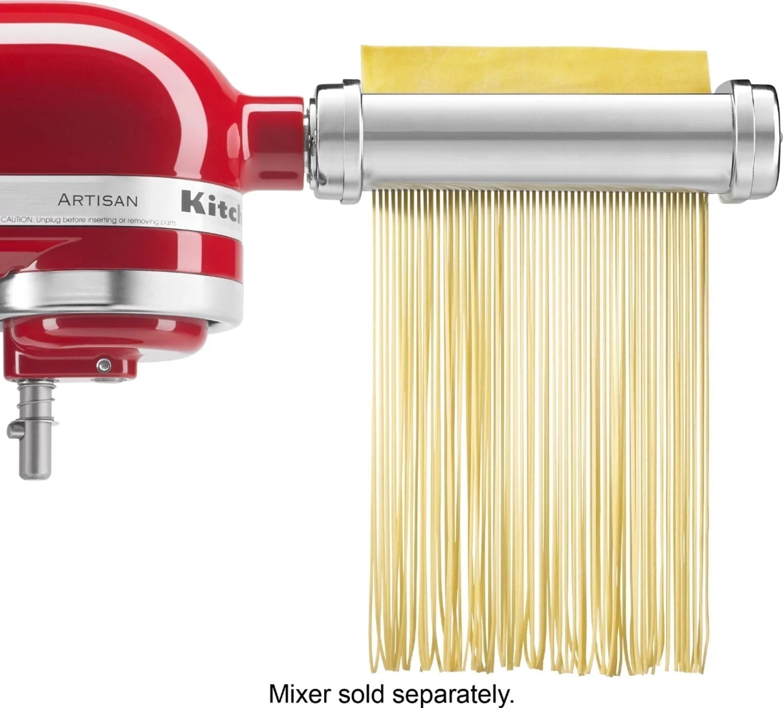 KSMPRA Pasta Roller Attachments for Most KitchenAid Stand Mixers – Stainless-Steel