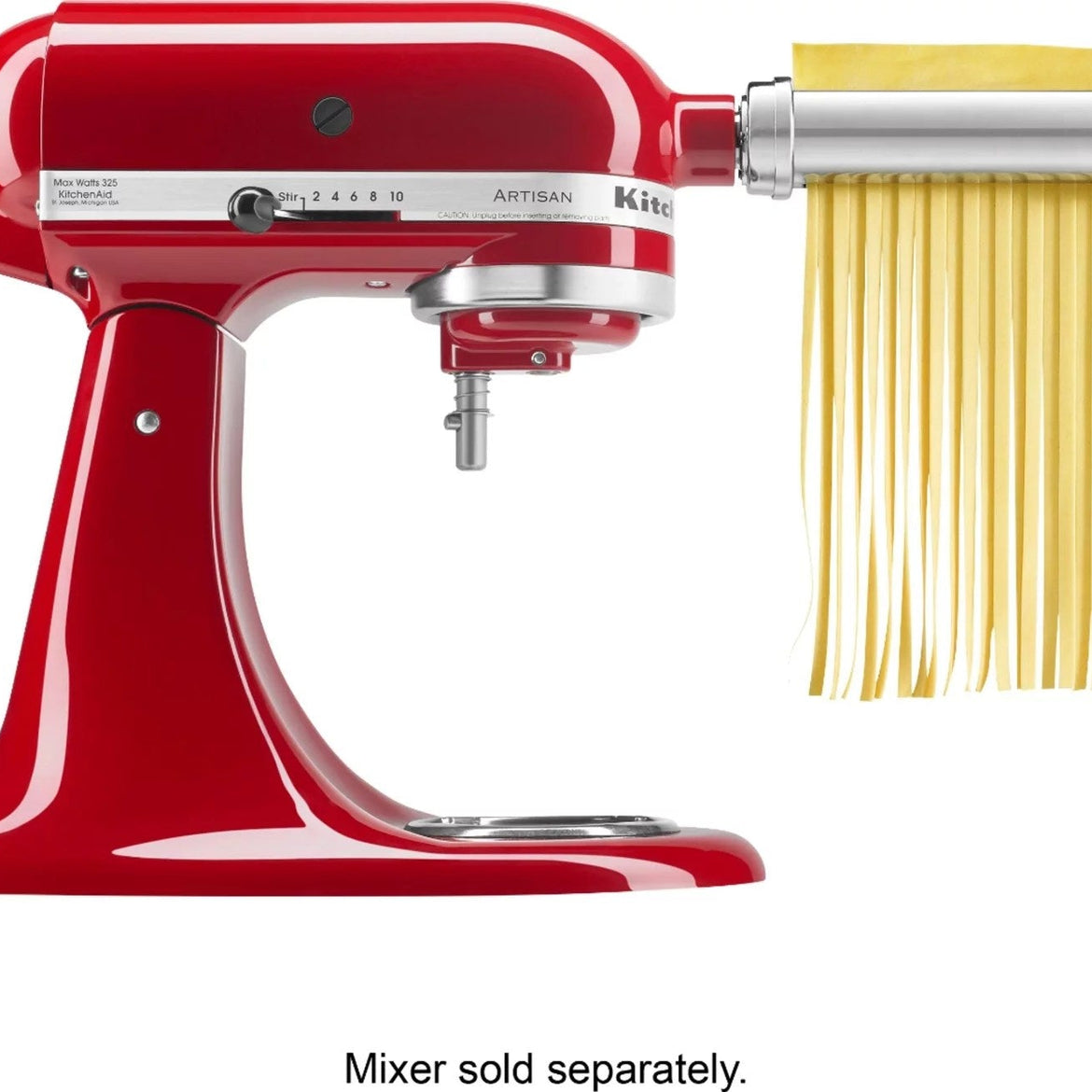 KSMPRA Pasta Roller Attachments for Most KitchenAid Stand Mixers – Stainless-Steel