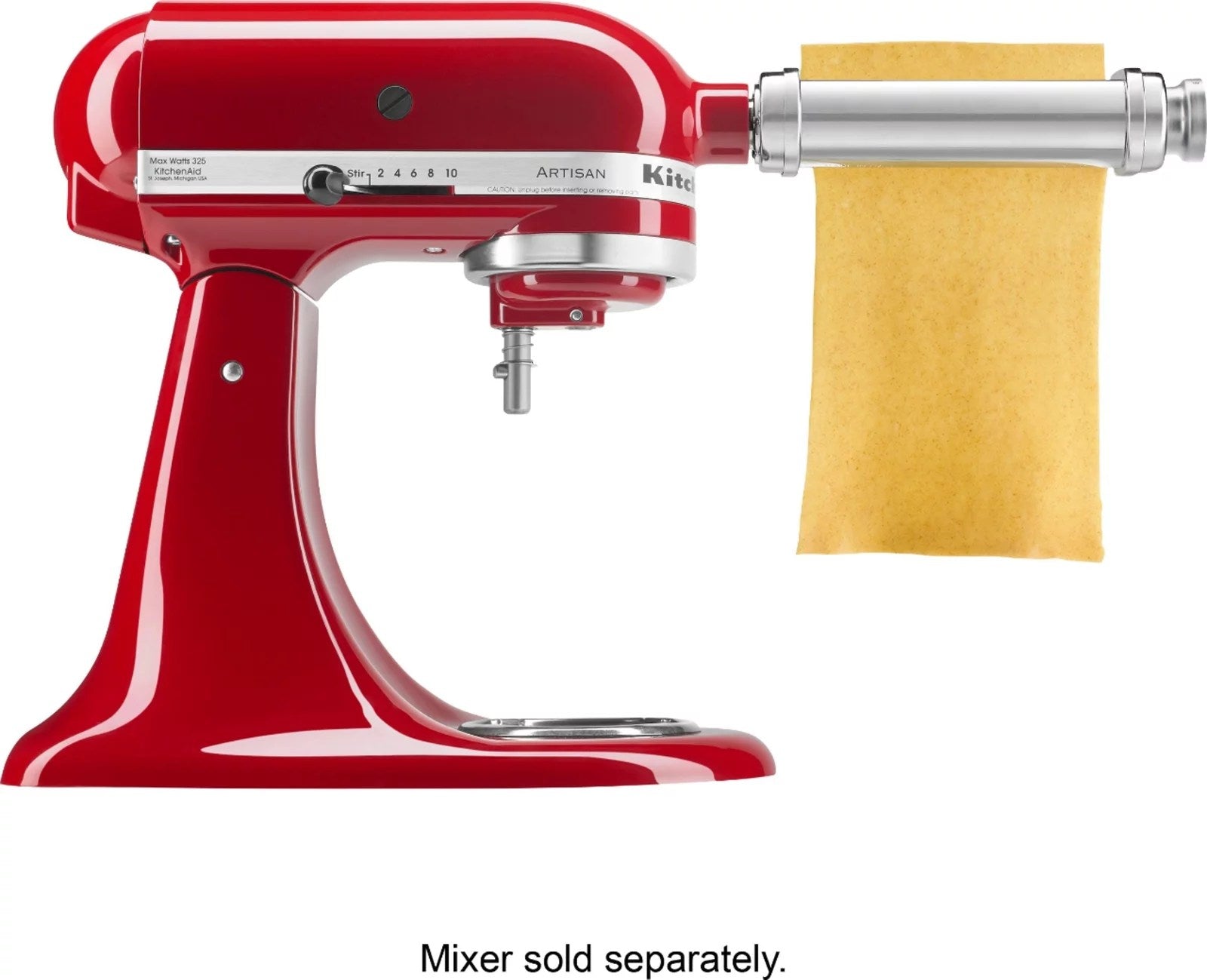 KSMPRA Pasta Roller Attachments for Most KitchenAid Stand Mixers – Stainless-Steel