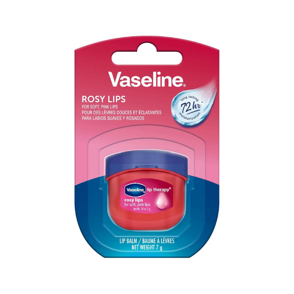 Vaseline Lip Therapy Tinted Lip Balm Mini, Rosy, 0.25 oz