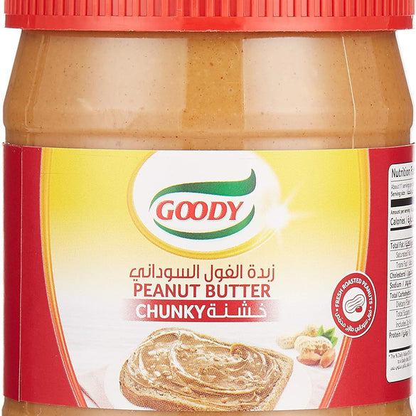Goody Chunky Peanut Butter, 510 g - Pack of 1