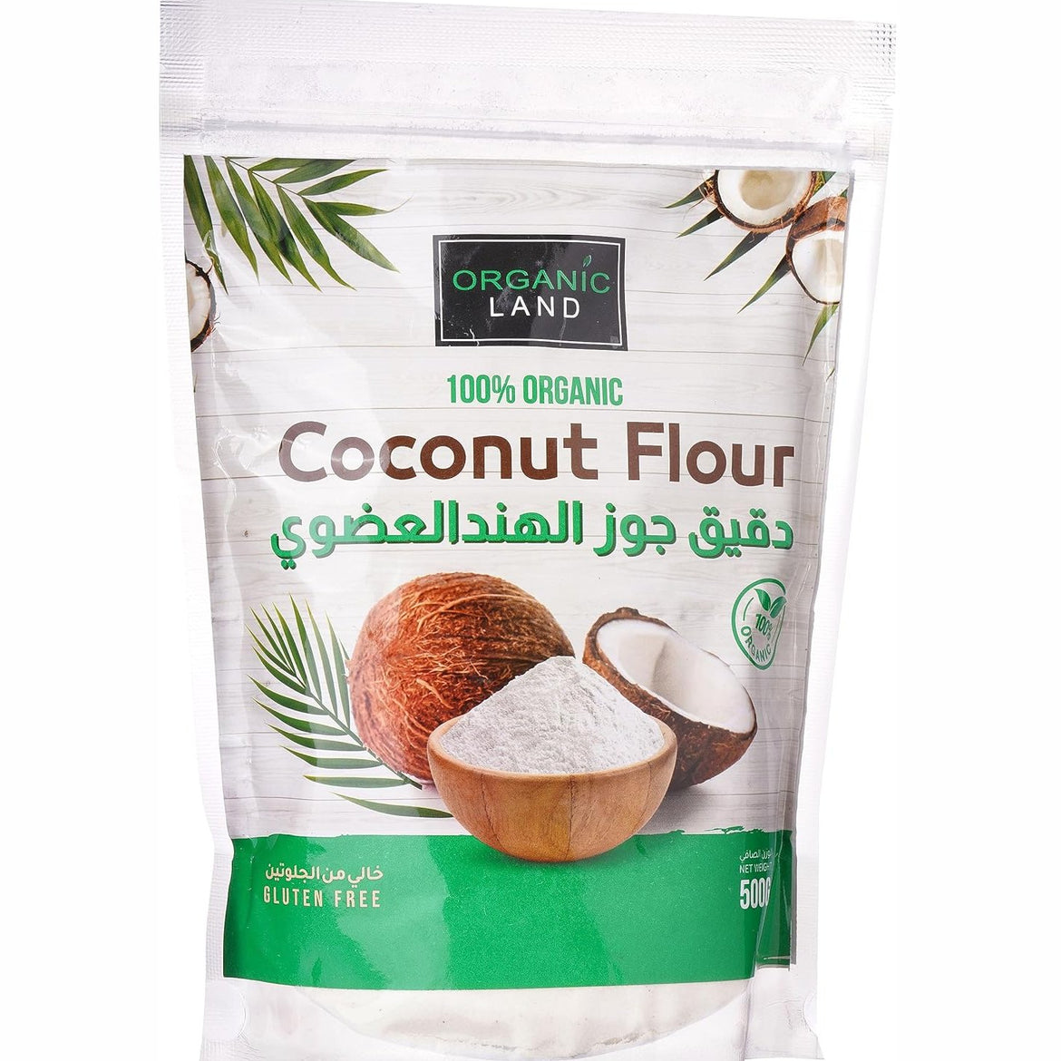 Organic Land Coconut Flour 500 g