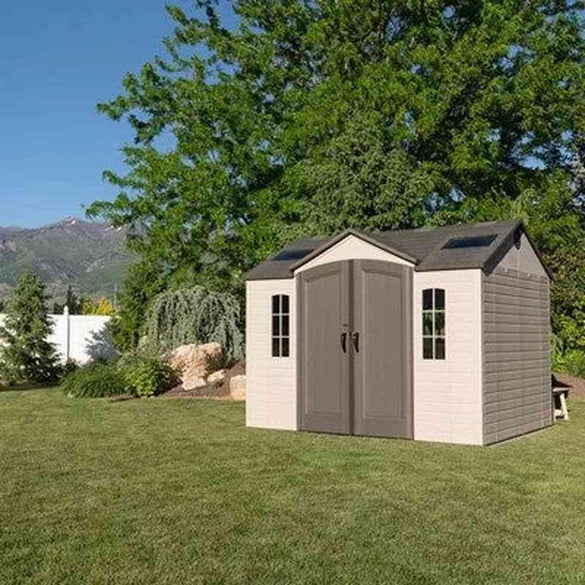 LIFETIME 10 FT. X 8 FT. OUTDOOR STORAGE SHED INSTALLATION INCLUDED
