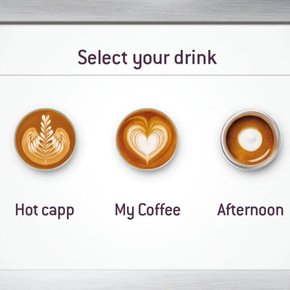 Breville – the Barista Touch Espresso Machine with 15 bars of pressure, Milk Frother and intergrated grinder – Black Truffle