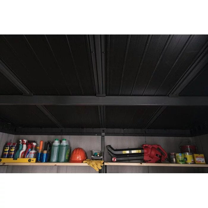 Artisan 9 ft. W x 7.5 ft. D Plastic Storage Shed