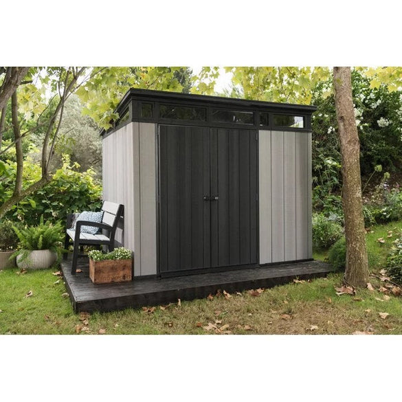 Artisan 9 ft. W x 7.5 ft. D Plastic Storage Shed