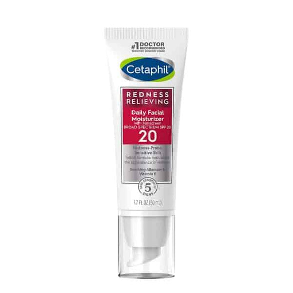 CETAPHIL REDNESS RELIEVING TINTED MOISTURIZER WITH SPF 20 | 1.7 OUNCE