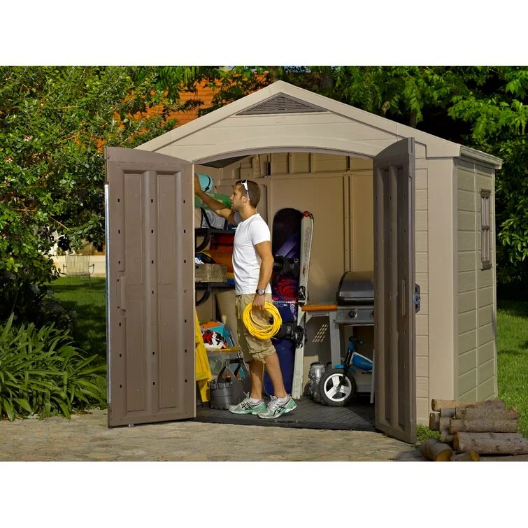 Keter Factor 8 x 6 FT Strong Storage Shed