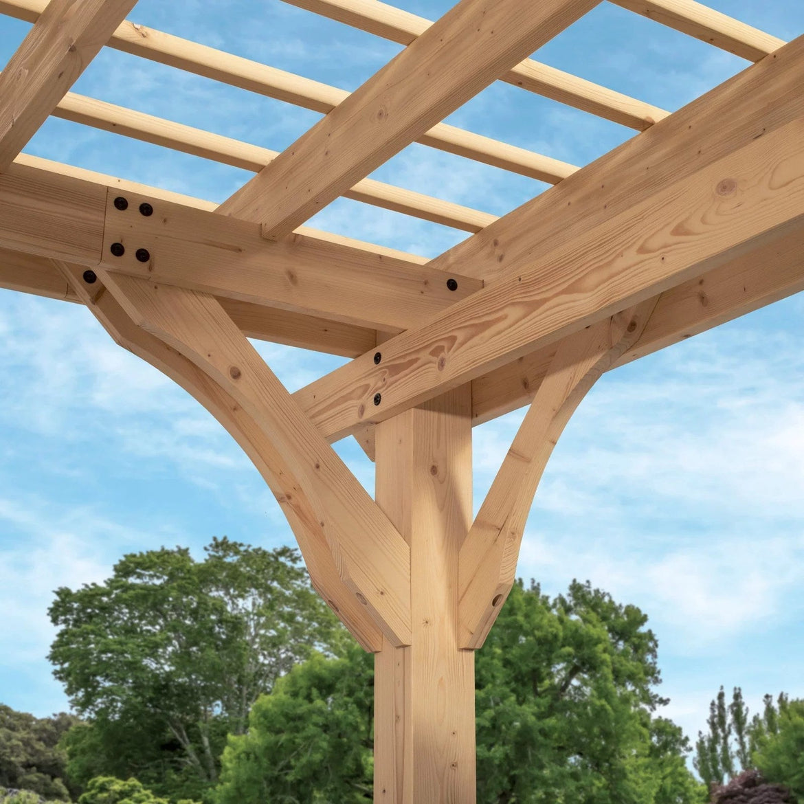 12×10 Fairhaven Pergola Natural