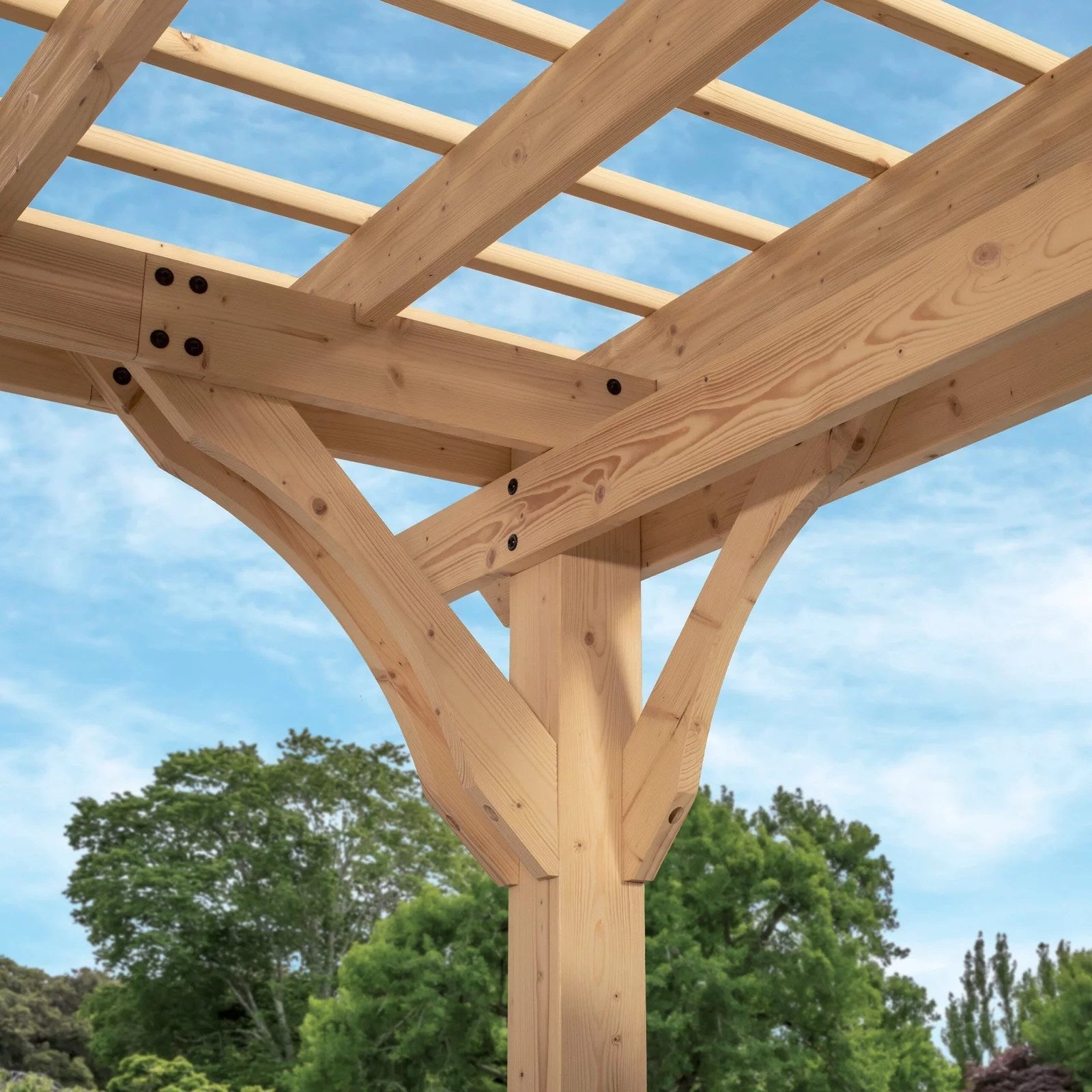 12×10 Fairhaven Pergola Natural